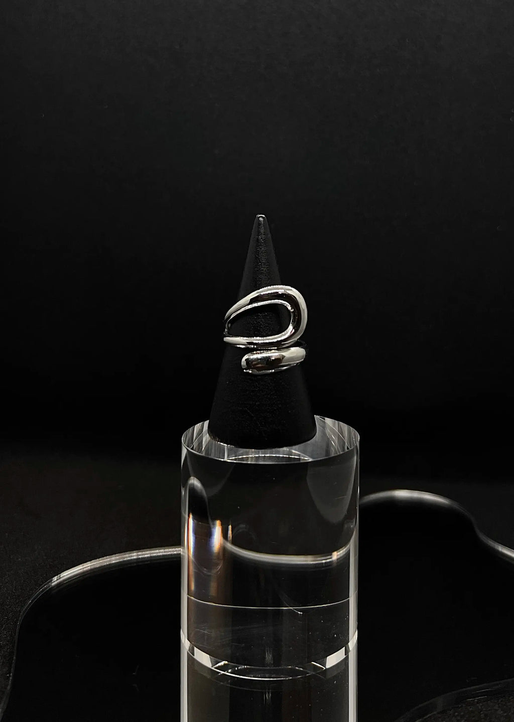 Bague spirale en acier inoxydable plaqué or 18 carats - Spiral wrap ring- Bijoux ajustables waterproof et hypoallergéniques | Mindfits