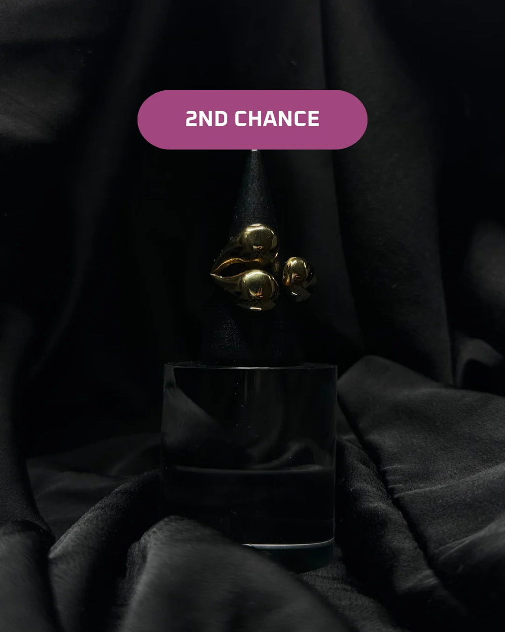Bague en acier inoxydable - Mayele | Mindfits 2ND CHANCE