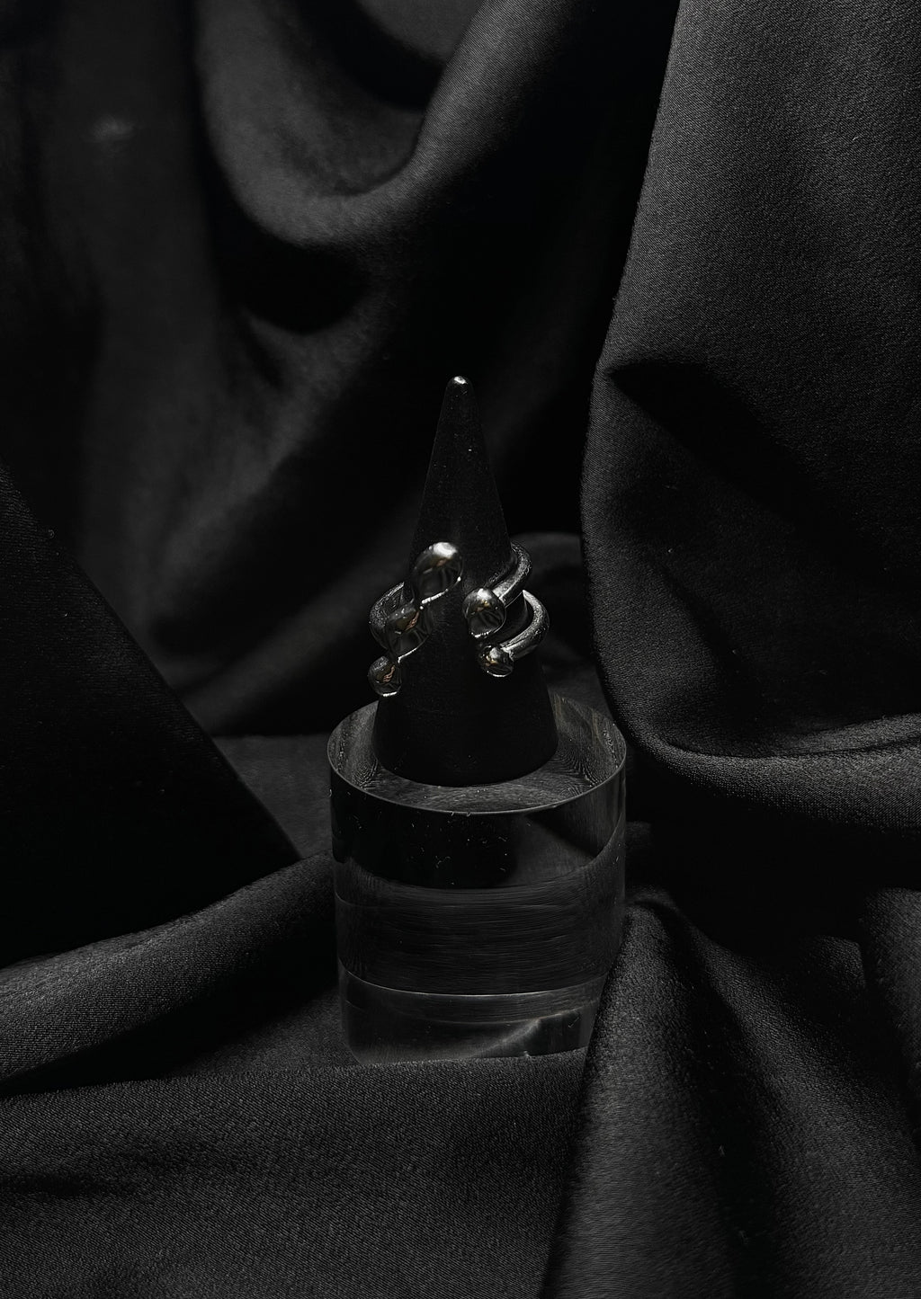 Duo de bagues Destiny × Elonga  ajustables en acier inoxydable plaqué or 18k résistant à l'eau et hypoallergénique | Mindfits
