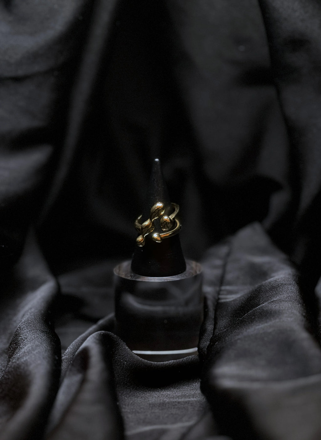 Destiny - Bague en acier inoxydable ajustable plaqué or 18k résistant à l'eau et hypoallergénique| Mindfits