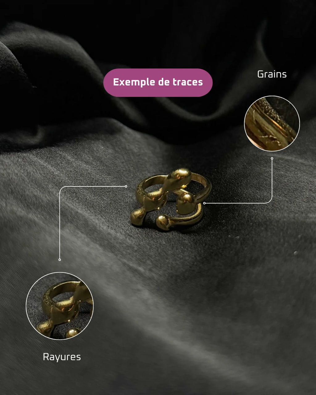 Bague en acier inoxydable - Destiny | Mindfits 2ND CHANCE