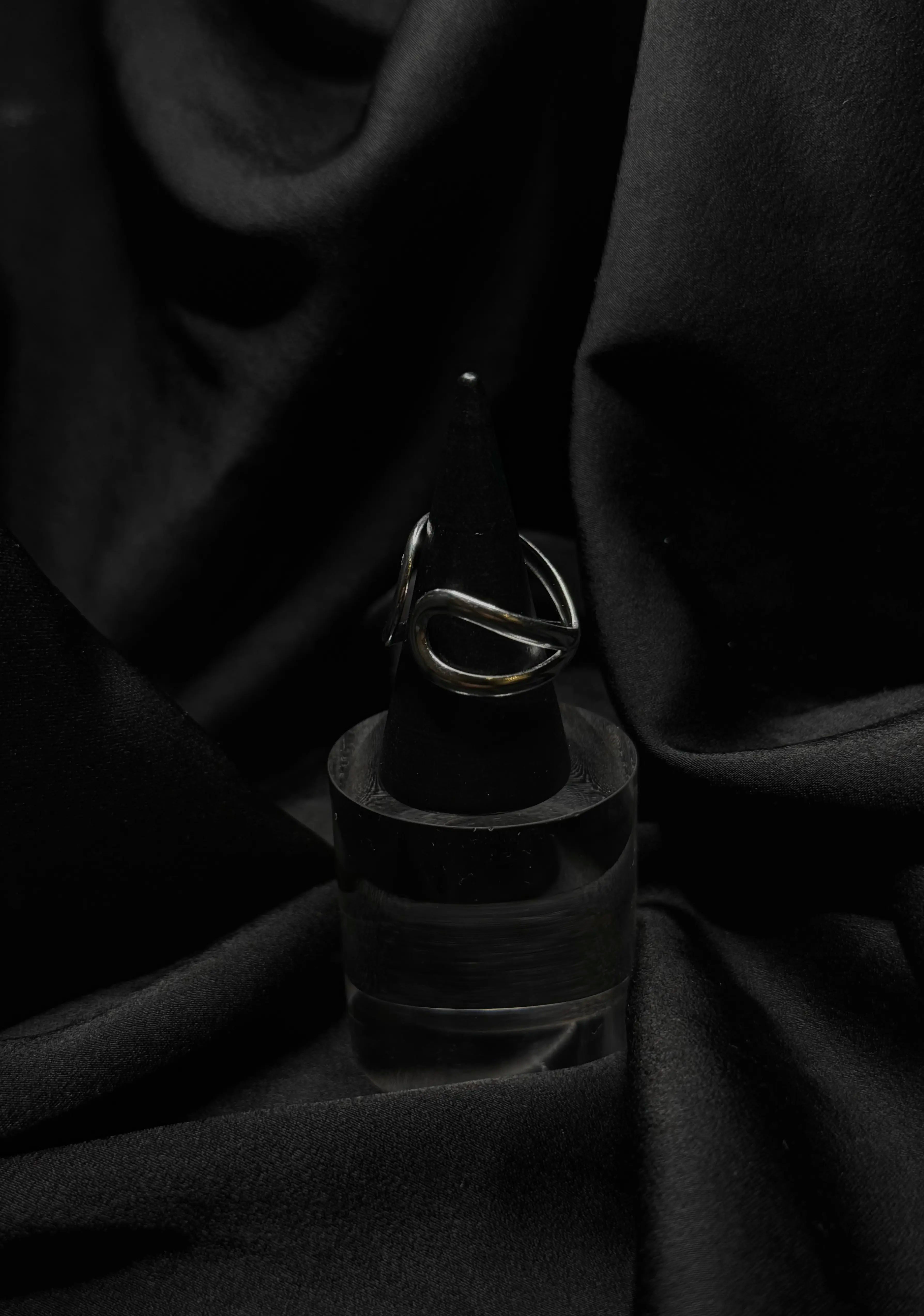 Bague en spirale en acier inoxydable plaqué or 18 carats - Butterfly wrap ring - Bijoux ajustables waterproof et hypoallergéniques | Mindfits