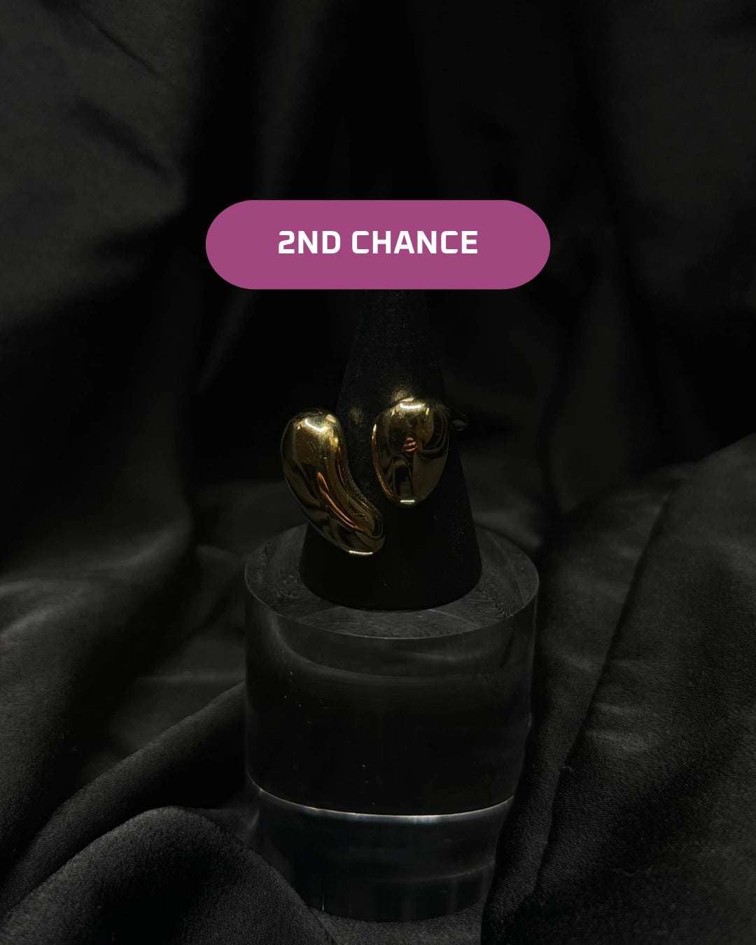 Bague en acier inoxydable - Elikya | Mindfits 2ND CHANCE